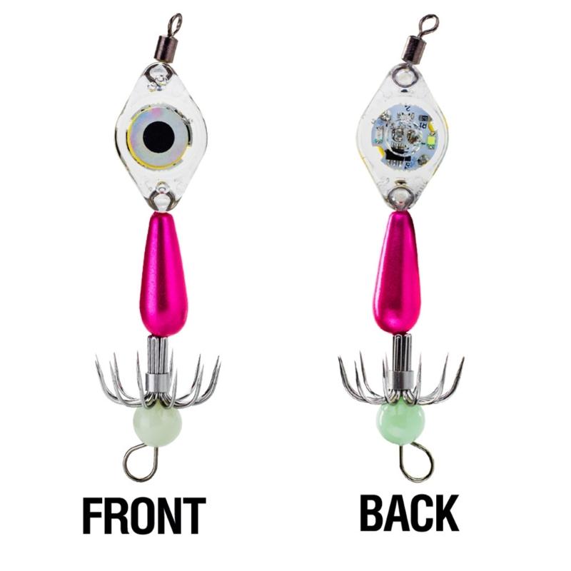 Compacts LED Octopuses Fishing Rigs Double Hook Systems Corrosions Proof Night Fishing Performances