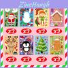 Xh053 Diy Christmas Santa Snowman Puzzle Stickers For Kids With Colorful Designs