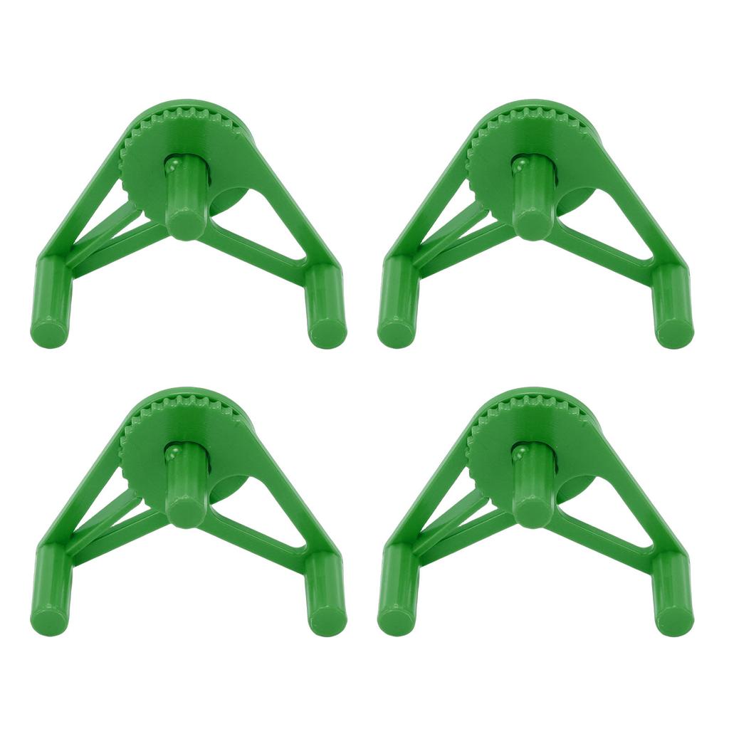 20PCS Adjustable Plant Clips 360 Degree Plastic Plant Branch Stem Bender Training Clips Green