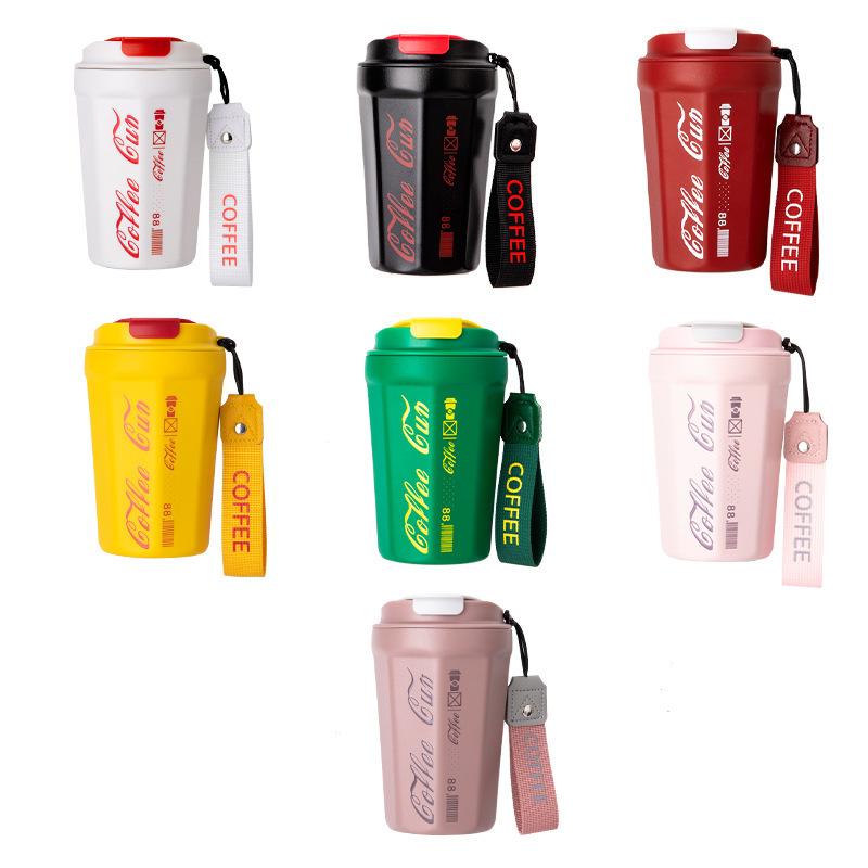 Tazza Termos Portatile Multifunzione 600ml Borracce Termos Portatile in Acciaio Inossidabile Tazza Termica da Viaggio per Tè Ufficio