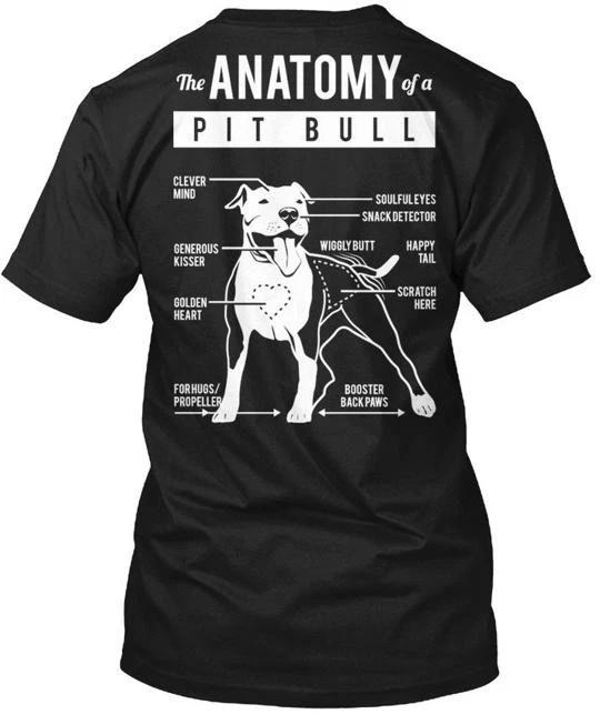 Pit Bull Anatomy- Release Anatomy Of A T shirt Made in USA Size S to 5XL