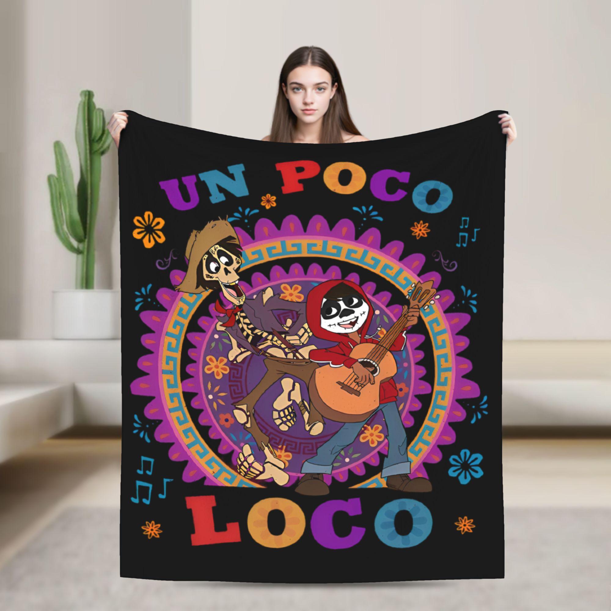 

Coco Miguel and Dante Seize Your Moment Blanket Flannel Portable Lightweight Thin Throw Blanket Home Bedding Throws Rug Piece 30x40in