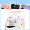 Trendy Lightweight School Backpack Set With Comfortable Shoulder Straps For All Ages