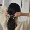 Heart Drop Oval Hair Pin (2colors)
