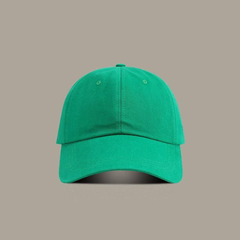 Custom Logo Spring Unisex Soft Top Baseball Caps for Men Women Solid Color Outdoor Sport Baseball Cap for Teenagers
