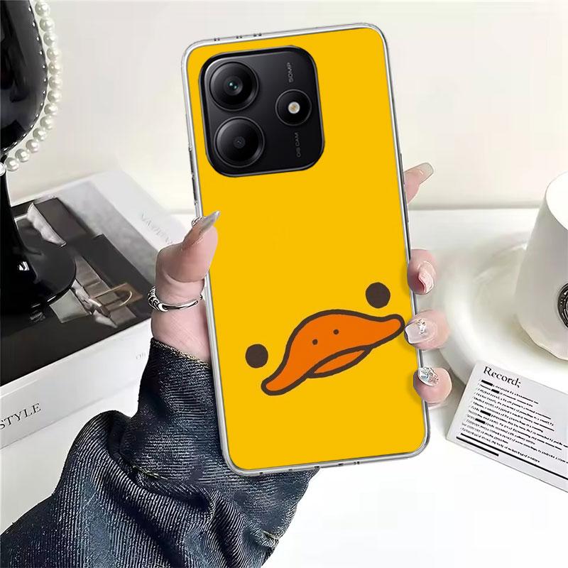 Funny Cute Yellow Duck You Soft Phone Case For Xiaomi Redmi Note 15 14 14S 13 12 Pro Plus 12S 11 11S 11E 10 10S 11T 5G Fundas Co