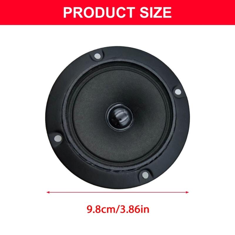 Compactly 3Inch Full Ranges Treble Speaker 4Ohm Impedance 90dB Sensitivity Loudspeaker Aluminum Frame For Home Theater