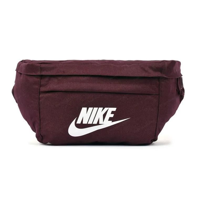 Nike Polyester Crossbody Bag , Fanny Pack Small Unisex Burgundy (Unisex) Fanny Packs BA5751 681
