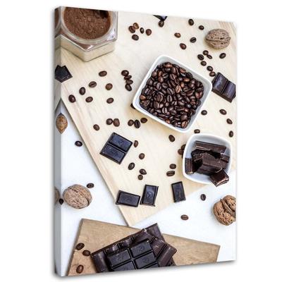 Canvas Print Coffee Candy