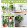 Chicken Wire Mesh Fencing with Gloves, Ties & Cutter for Floral Arrangements
