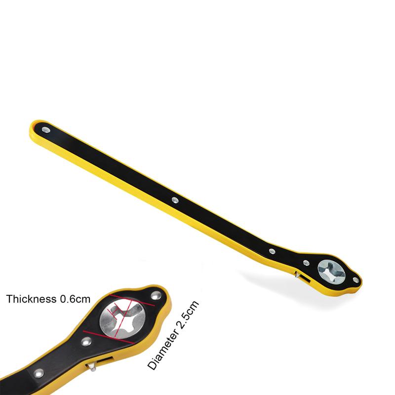 

2026 Car Labor-saving Jack Ratchet Wrench Scissor Jack Garage Tire Wheel Lug Wrench Handle Labor-saving Wrench Car Repair Tool