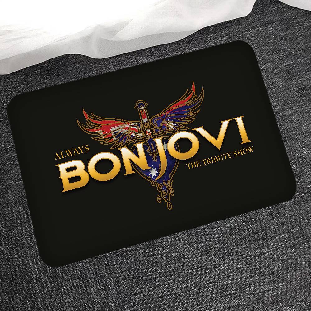 

B-BonS Logo J-Jovi Kitchen Mat Kids Room Bedroom Decoration Balcony Anti-Slip Doormat Living Room Alfombra 40x60cm
