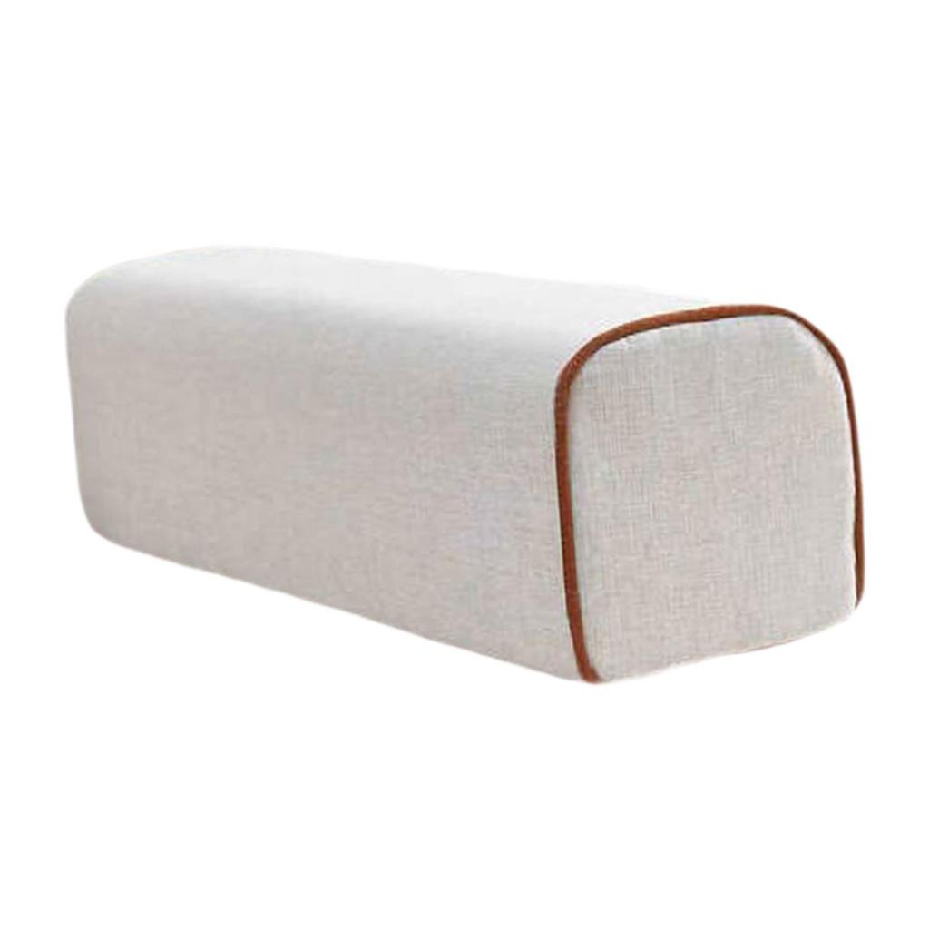 Couch Armrest Cushion, High-density Foam Arm Support Cushion, Linen Armrest Cushion for Armchair