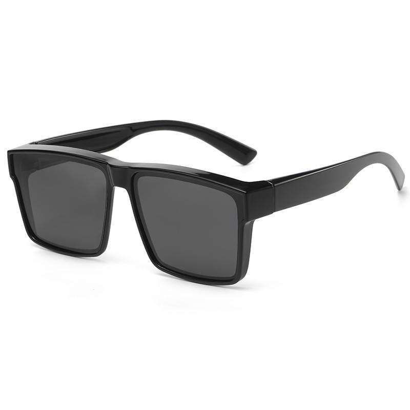 New Fashion Sunglasses Trend Outdoor Cycling Driving Glasses Brand Design Large Frame Eyewear Uv400