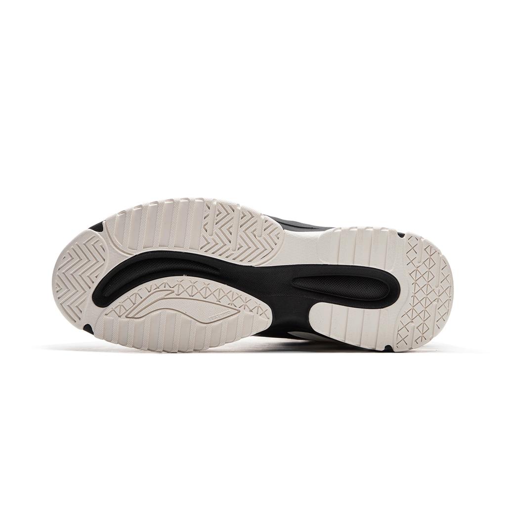New LiNing Tianji 3.0 HI Anti Slip Wear Resistant Mid Top Skateboard Shoes Men's White Black AGCU433-3