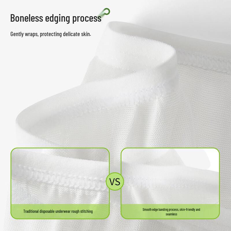 Freego Women's Antibacterial Bamboo Disposable Underwear