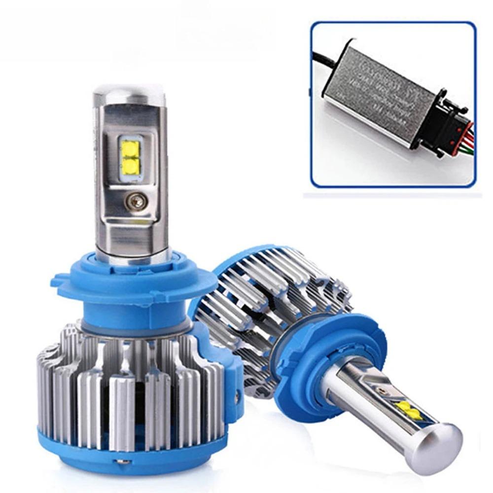 Led H1 H3 H4 H7 H11 H13 9004 9005 9006 9007 881 Car Headlight Turbo Auto Fog Lamp 70W Automobile Bulb White Led Light T1 H4