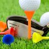 30pcs One Pack Golf Tees Plastic Long 80mm Cup Tees Golf Plastic Tees Step Down Upgrade for Men Women Kids Random Color Mixing 5