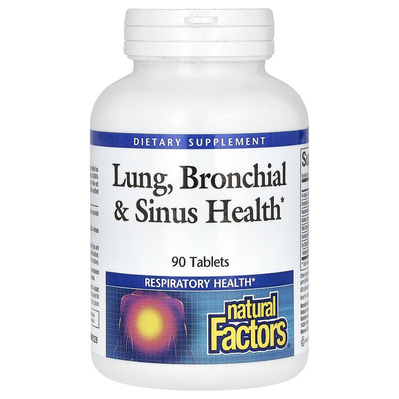 Lung, Bronchial & Sinus Health, 90 Tablets