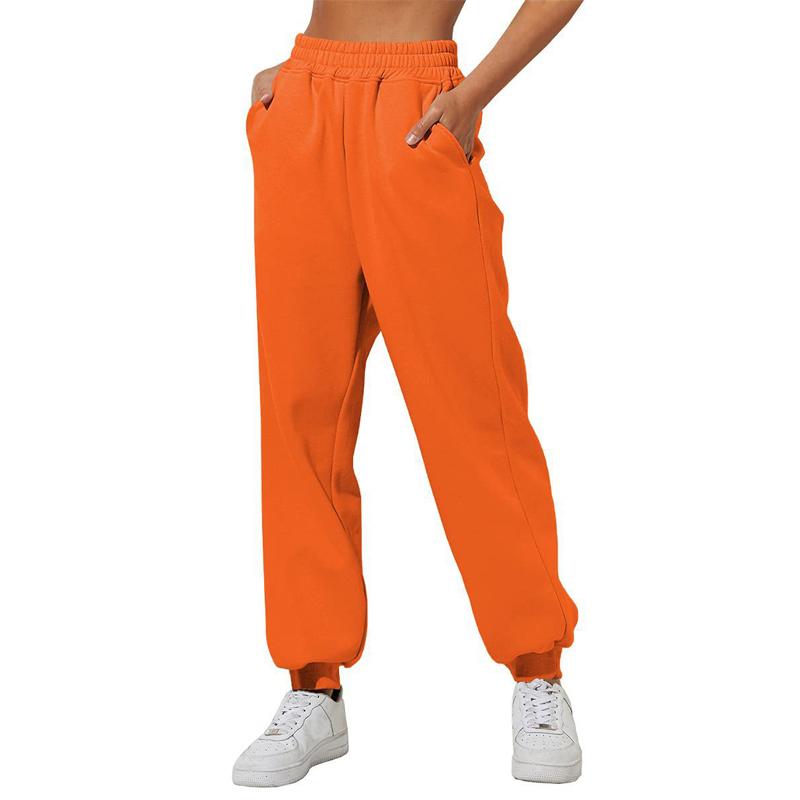 Women's High Waisted Loose Sweatpants Comfortable High Waisted Joggers Casual Sweatpants with Pockets