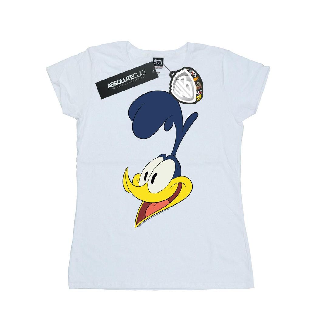 Looney Tunes Womens/Ladies Road Runner Face Cotton T-Shirt
