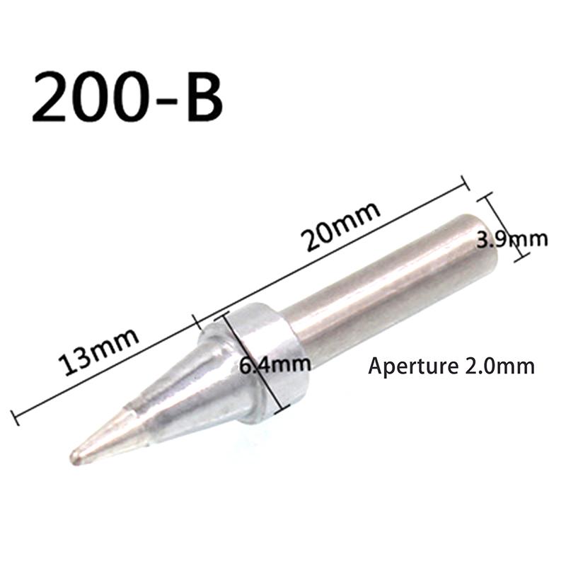 Quick 203H For Soldering Station Solder Iron Welding Tip Head Top Sting BGA Lead-free Tools