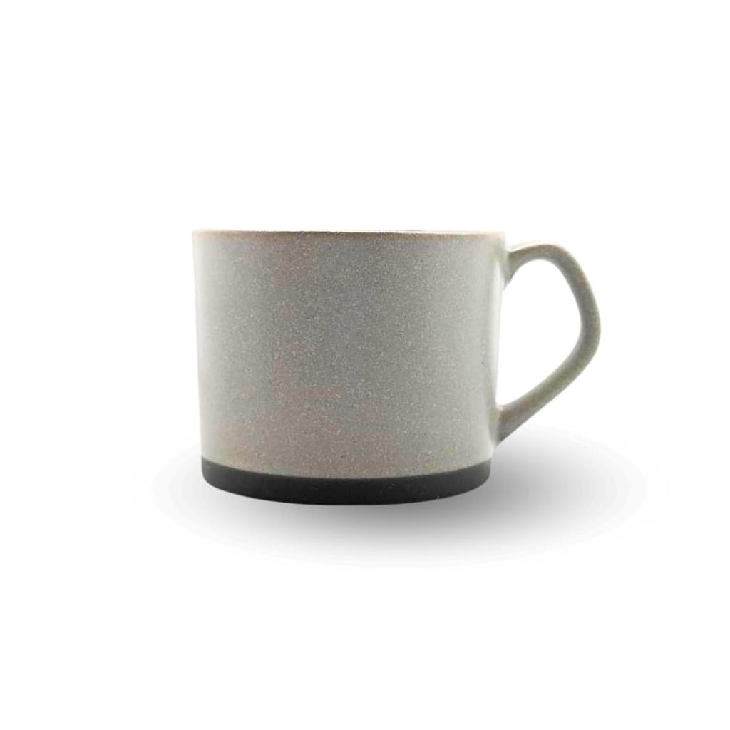 syokkidana Straight Mug Stone Nordic Coffee au Lait Dishwasher Safe Mino Mug Made in Stylish Mug Gray (350cc / Gray) Café (Microwave & / Ware)