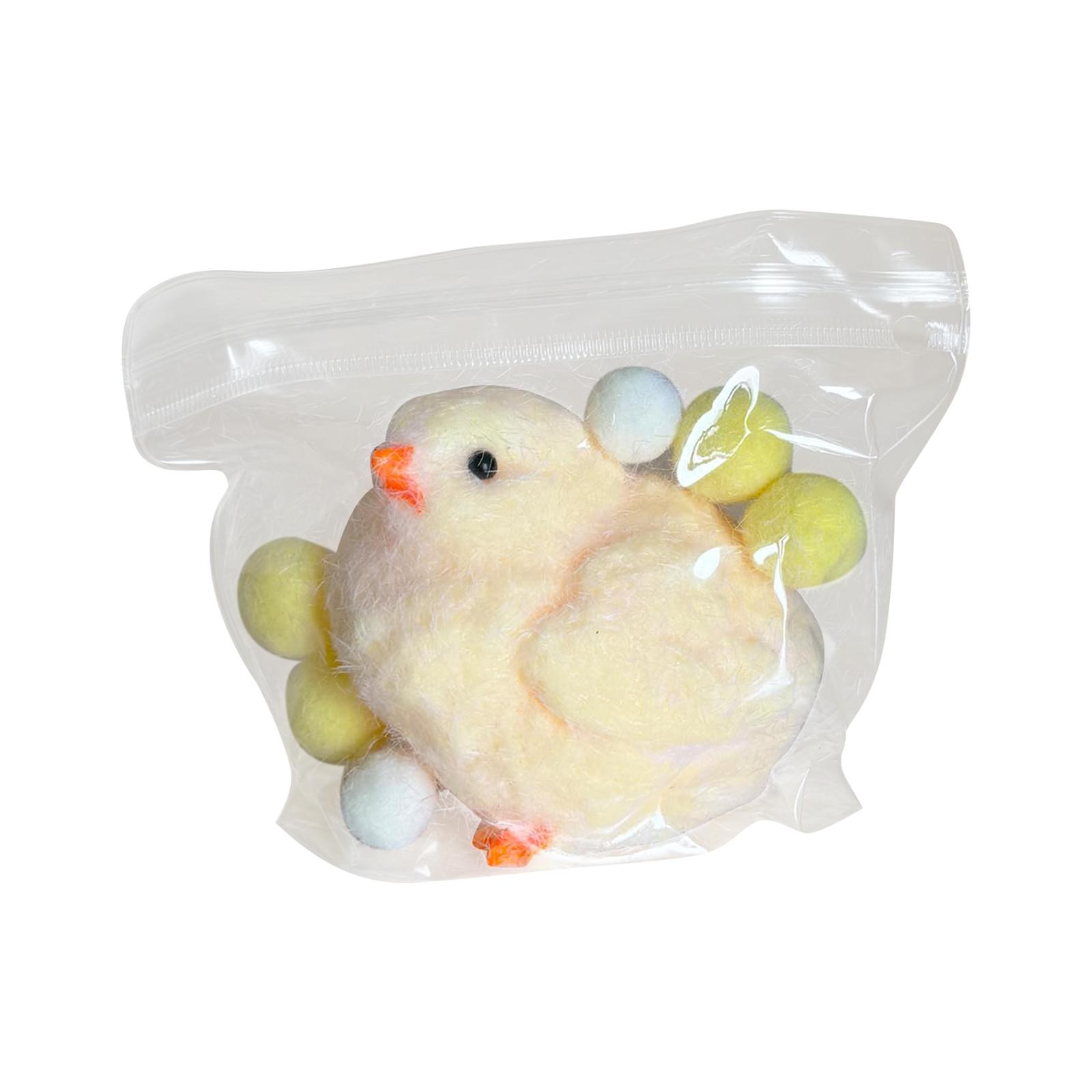 

Игрушки ручной работы Chick Taba, ультрамягкие игрушки для снятия стресса ( Курица ) One Size жёлтый