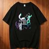 Hollow Knight cotton shirt teen Gothic Trendy anime graphic Classic t shirt harajuku kawaii Colorful 2000s Grunge aesthetic