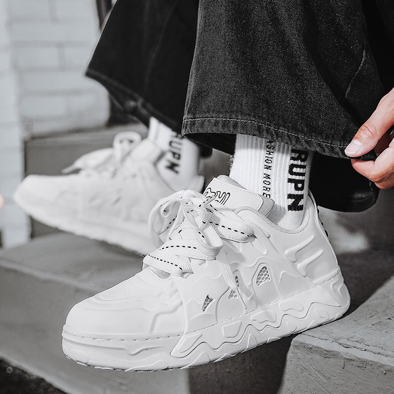 Fashion Casual Shoes For Men Punk Sport Walking Sneakers Men New Platform Vulcanized Sneakers Shoes Male Street Style 2024