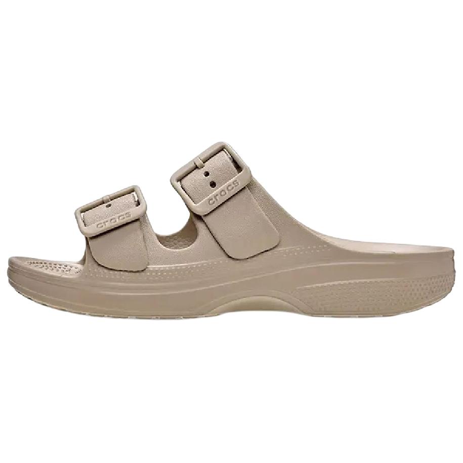 Crocs Classic Comfortable Fashion Slip-On EVA Anti-Friction Slide Sandals Women sandals Gray Brown 212247-214
