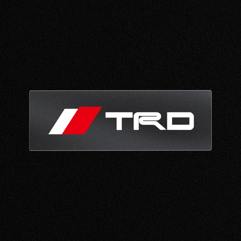 1/5/10Pc Car Interior Random Stickers Car Steering Wheel Emblem Styling for Toyota TRD GR Corolla Yaris Chr Auris RAV4 Camry Highlander