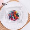 Palm-sized Stress Ball Rainbow Wood Grain Squeeze Soft TPR Fidget for Hand Kneading Toy Relief Moldable Slow-Rising Portable Decompression Gadget Kids