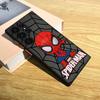 Spider-Man Iron Man Cover For Samsung S25 S24 S23 S22 S21 S20 S10 FE Ultra Plus Lite Frosted Translucent Phone Case