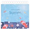 Summer Cool Curtain with Hook Waterproof Shower Curtain for Bathroom Home Bathtub180x200cm