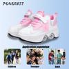 Children's 4-wheel Dual-purpose Roller Shoes Outdoor Kids Deformed Shoes With Wheels Fashion Parkour Sneakers For Girls Gift