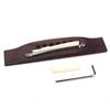 6 String Folk Guitar Bridge Rosewood Acoustic Guitar Bridge Saddles Nut Pin Guitar Replacement Parts Easy To Install