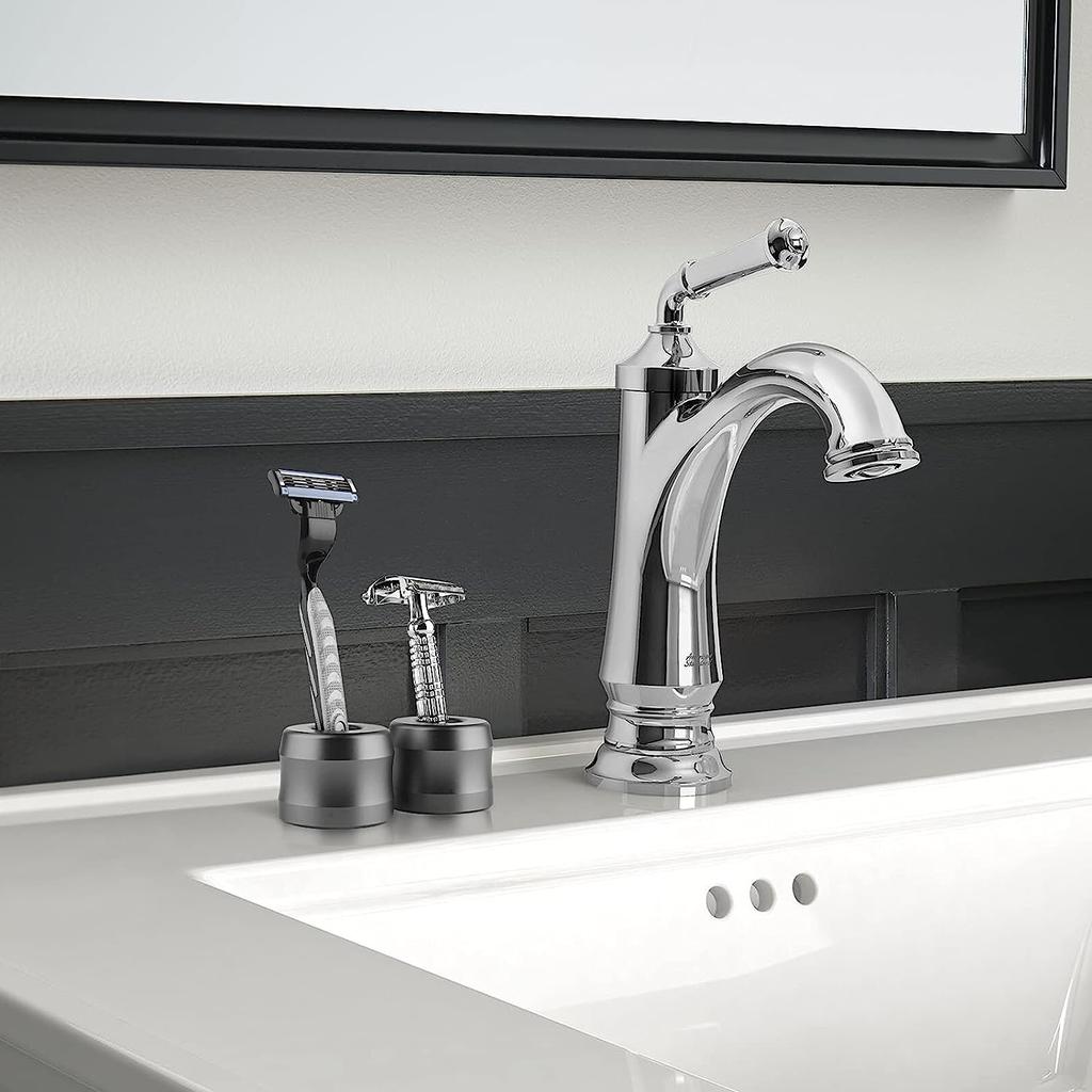 Safety Razor Stand Aluminum Alloy Men Shaver Holder For Bathroom Organizer Manual Beard Shaver Rack