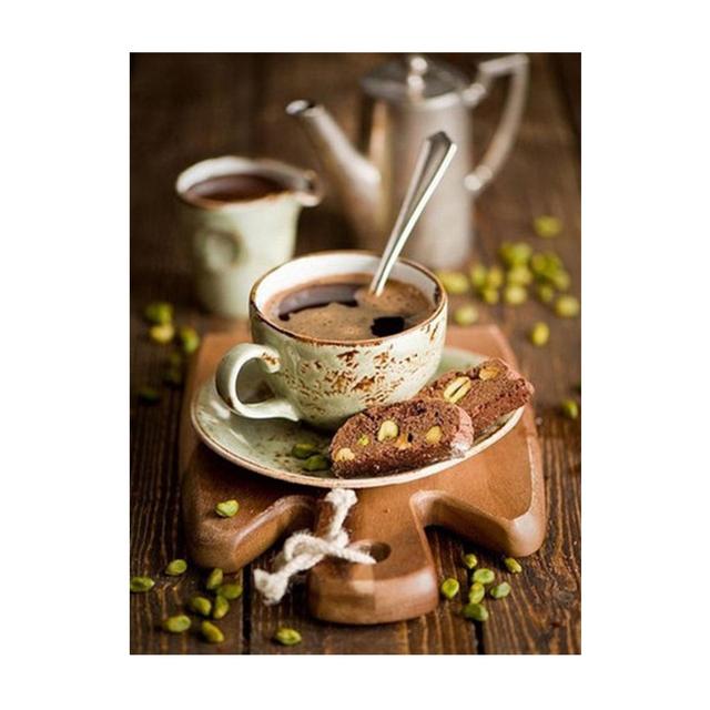 Nordic Cafe Retro Coffee Cups Cafe Home Canvas Painting Posters and Prints Wall Art Picture For Decor Restaurant Kitchen Cuadros