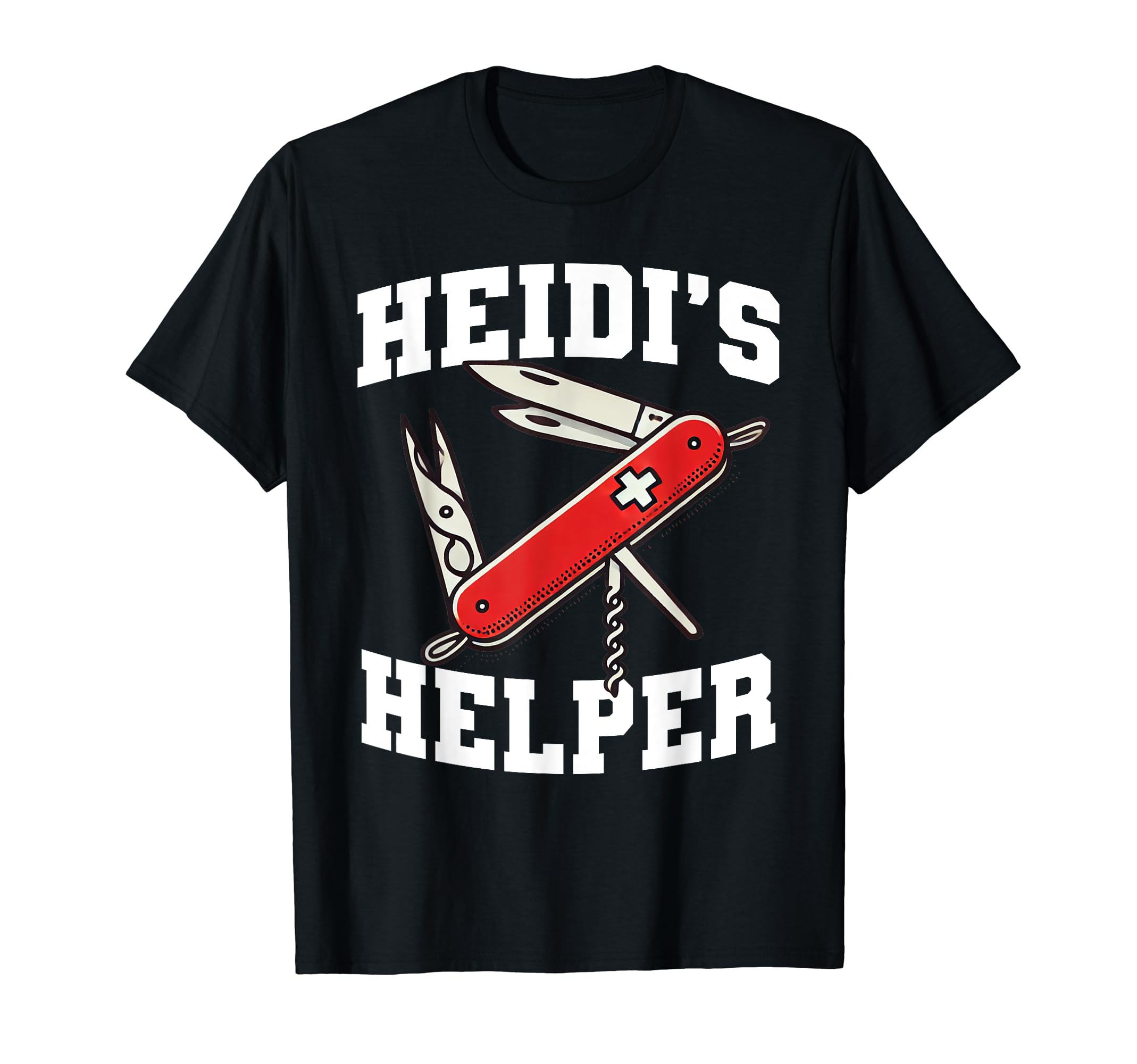

Футболка Helper Great Swiss Army Knife Wear Heidi s чёрный