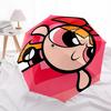 Powerpuff Girls, Blossom Automatic Opening and Closing, 8 rib Structure Portable Umbrella, Suitable for Men and Women in All Seasons  Perfec