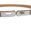 HERMES   belt beige/Etope Epsom Women
