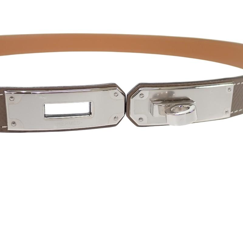 HERMES   belt beige/Etope Epsom Women