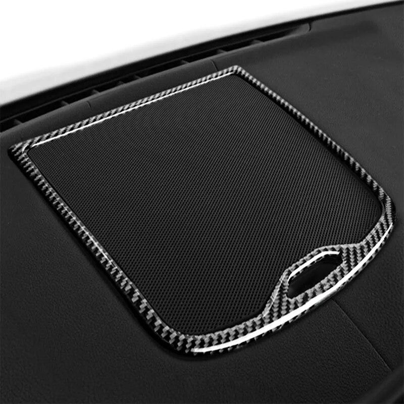 For BMW G01 G02 2018- X3 X4 Series Car Dashboard Decoration Cover Trim Sticker Decal Carbon Fiber Auto Accessories