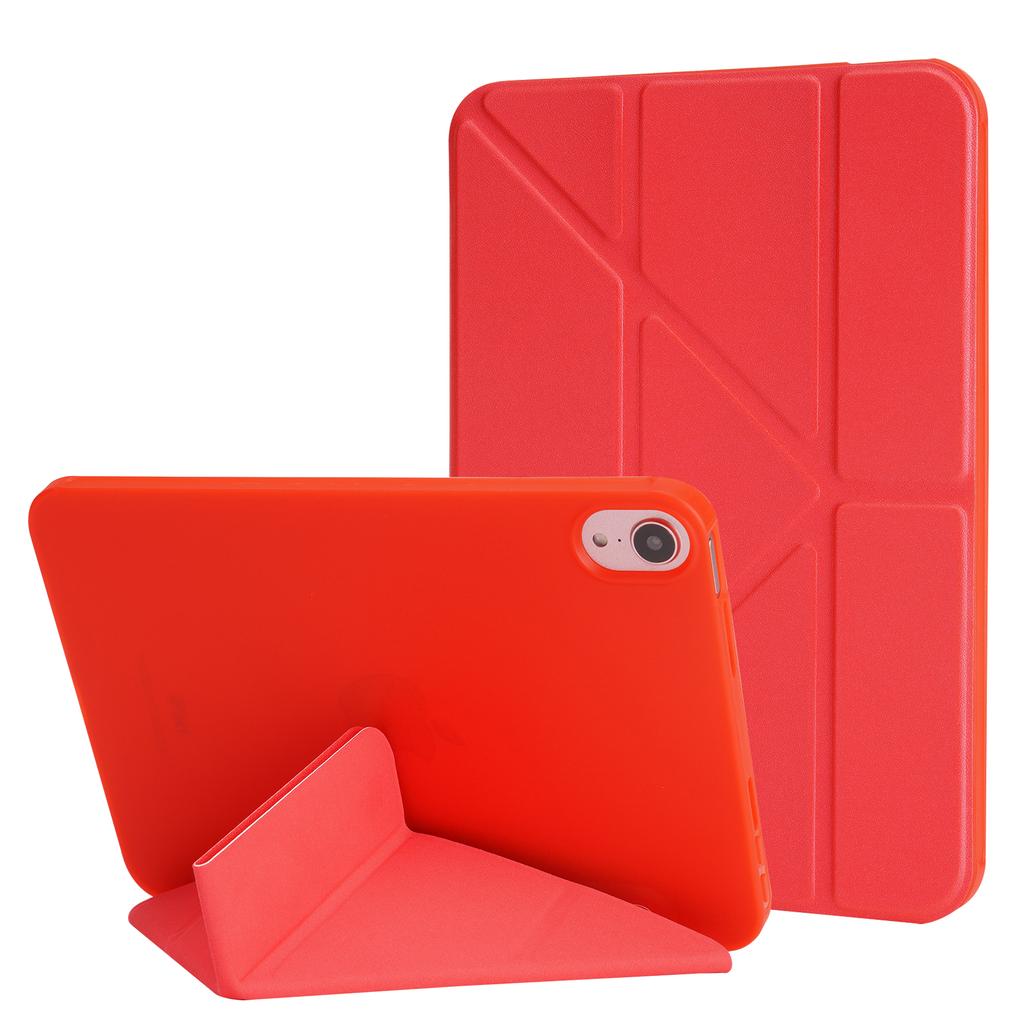 Für iPad Air 11 (2025)/(2024) Hülle PU-Leder+Silikon Origami-Ständer Schutzhülle