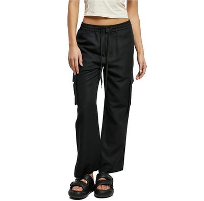 Urban Classics Vicose Straight Leg Cargo Trousers