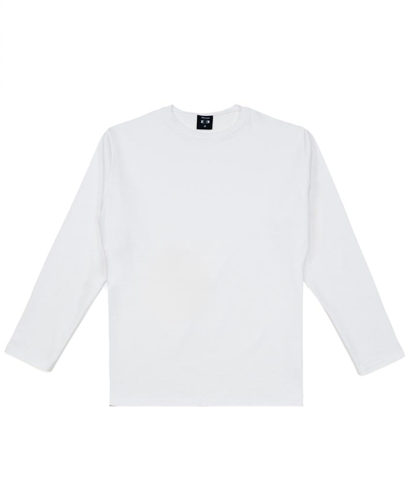 PHERMENON Muscle Fit Easy Long Sleeve - White
