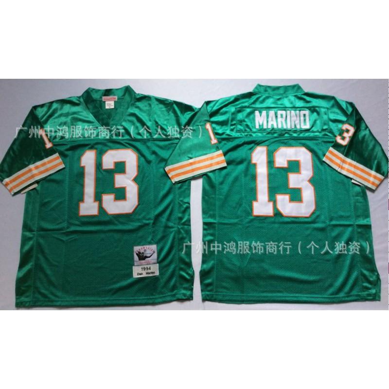 Official Miami Dolphins NFL Football Jersey Short Sleeve Embroidered Team Apparel Men