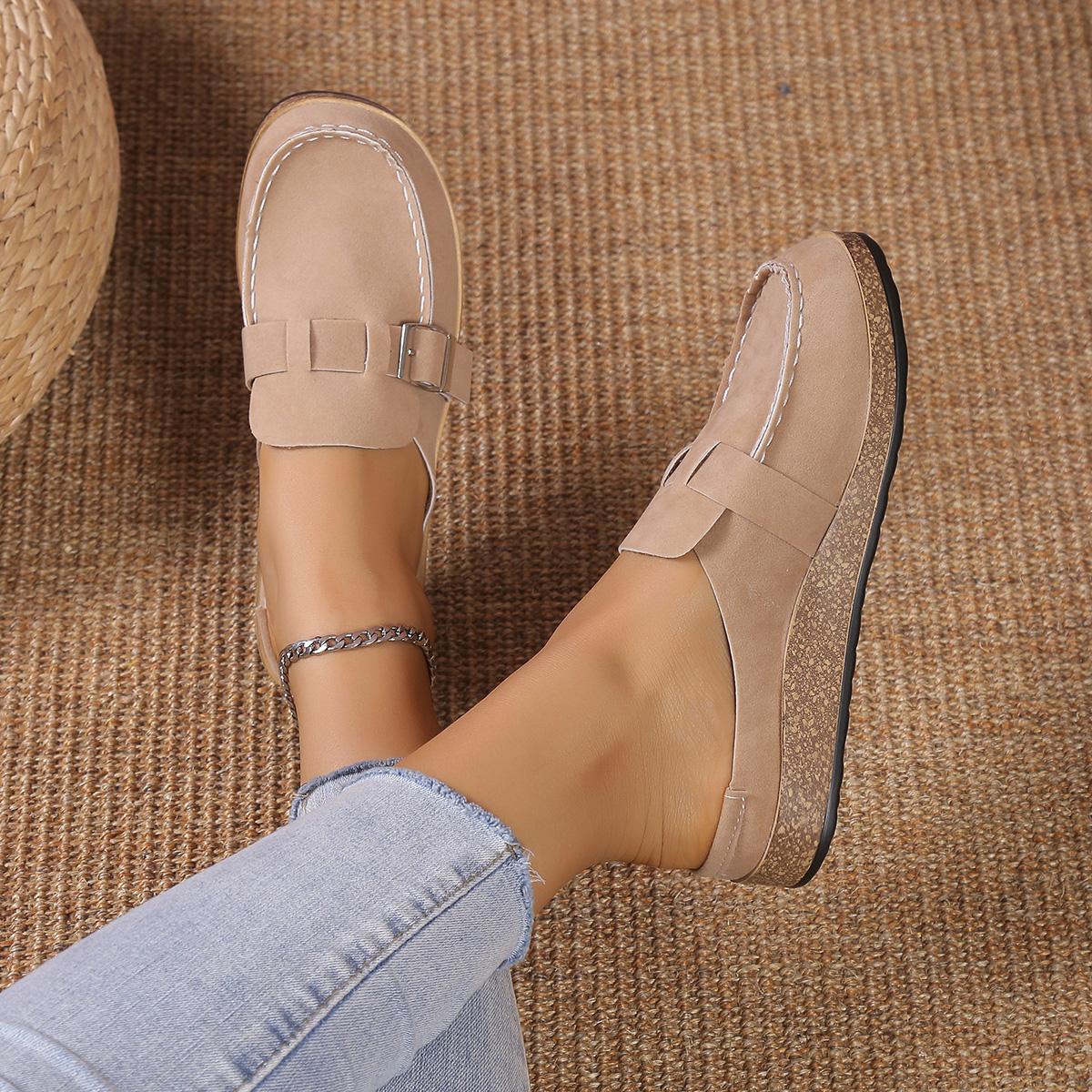 

Женские тапочки в стиле ретро, удобные сандалии на плоской подошве, летние повседневные тапочки больших размеров на плоской подошве, модные шлепанцы для женщин, Zapatos De Mujer 44 хаки