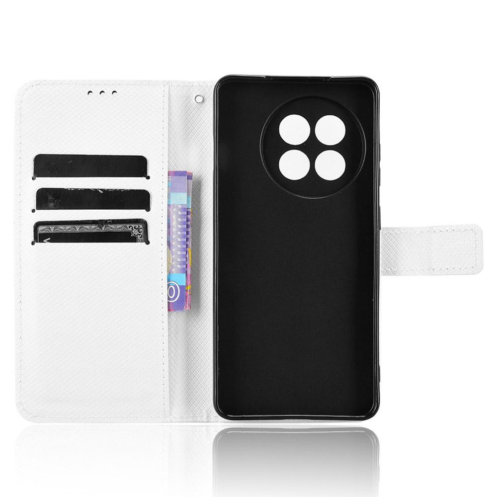 Wallet Phone Case for OnePlus 13R 5G/Ace 5 5G/Ace 5 Pro 5G PU Leather Diamond Texture Cover
